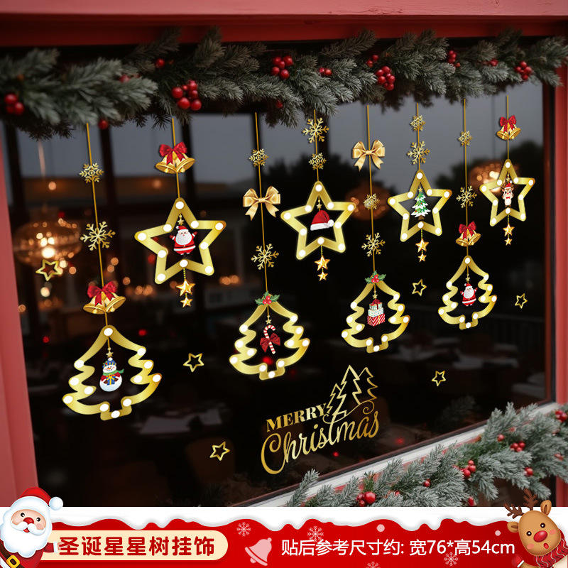 56. Décoration à suspendre arbre étoile de noël