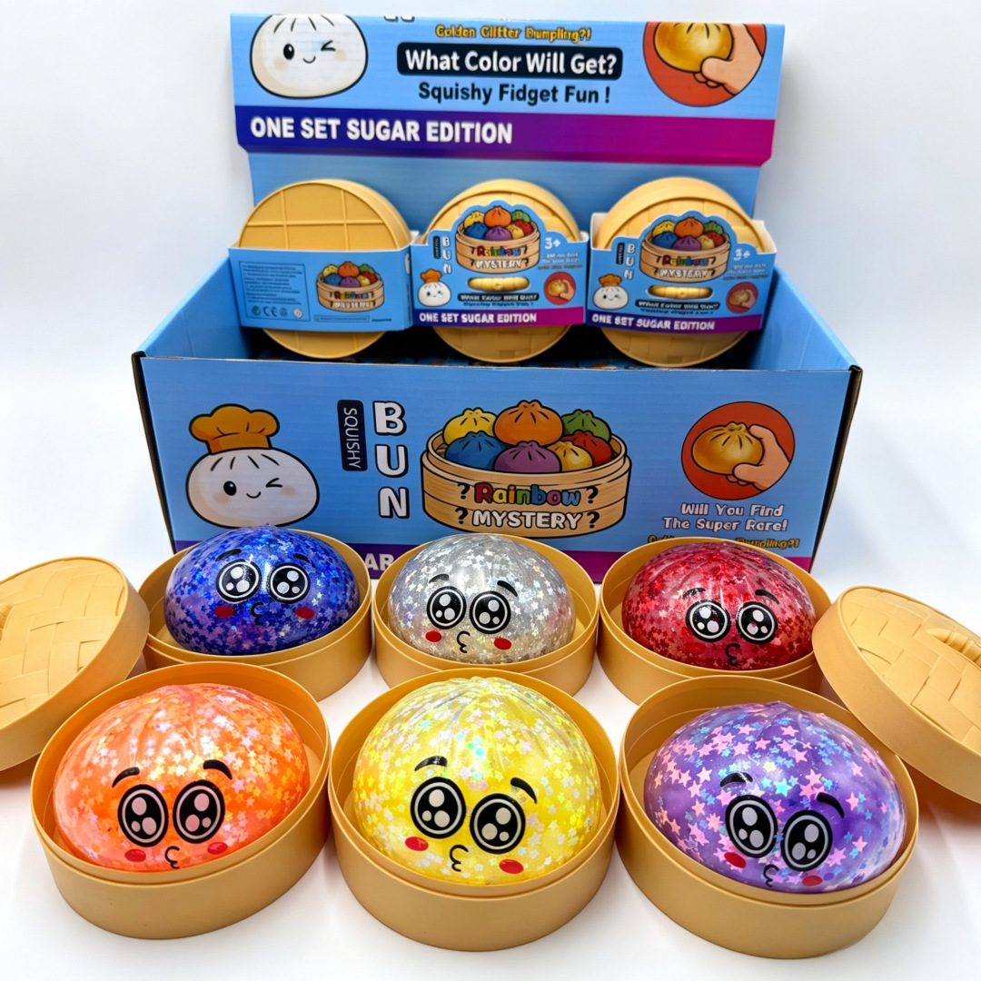 Dumplings en poudre scintillante Kiss aux grands yeux