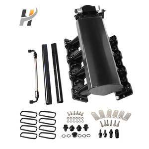 Hot <strong>Sale</strong> Auto Car <strong>Parts</strong> for <strong>LS1</strong> LS2 LS6 92mm 102mm Intake Manifold Multi-port Black Aluminum with Fuel Rails - Product Image 2