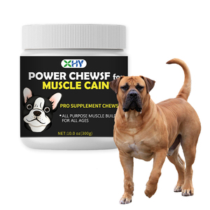 مكملات غذائية لزيادة وزن الكلاب بعلامة تجارية خاصة، تدعم صحة الحيوانات الأليفة، أقراص طرية مع مزيج من الفطر - Product Image 1