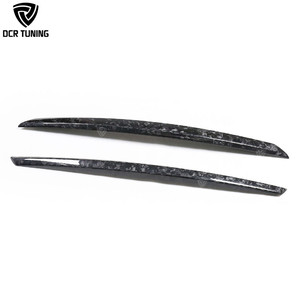 Forged CF Back <strong>Trunk</strong> Cover for Infiniti Q50 Q50S 2014-2017 Forged Carbon Fiber Rear <strong>Trunk</strong> Trim Overlays <strong>2</strong> Pcs/set - Product Image 3