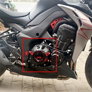 Z1000ためフィットZ1000SX NINJA1000 2010-2019オートバイのcncエンジンカバーステータケースクラッシュプロテクタースライダーガード落下protectio - Product Image 5