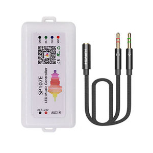 Controller per luci musicali a LED SP107E tensione di lavoro DC5V-24V Controller per strisce LED indirizzabile Controller per strisce LED a colori digitali - Product Image 5