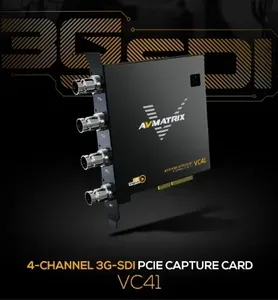 การ์ดจับภาพ HD-MI 3G-SDI 4-CH VC12-4K VC42 VC41 avmatrix 1080p60วิดีโอที่ไม่มีการบีบอัด YUY2 - Product Image 3