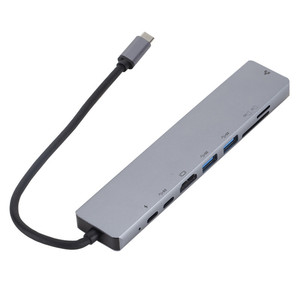 8n1 8 1 çok fonksiyonlu tip-c hub multiport dok istasyonu 8 in 1 usb hub 3.0 otg hub tipi c multiport dok istasyonu - Product Image 3
