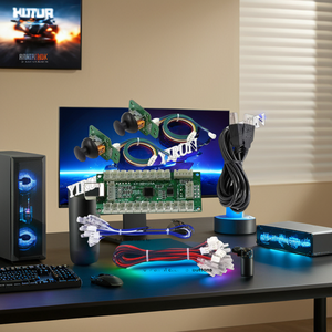 Мини 3D аналоговый USB-джойстик, контроллер нулевой задержки, кодировщик, ПК, Android, 6 лет, с монетами, Арена, доблесть, игровая доска 5 В - Product Image 2