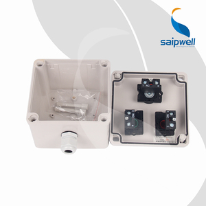 Scatola di controllo della stazione interruttore a pulsante in metallo Saipwell - Product Image 3
