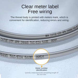 Category 5 Ethernet Cable <strong>CAT5</strong> Engineering Jumper Outdoor Unshielded 100Mbps Ethernet Cable Pure Copper 305m <strong>Computer</strong> <strong>Network</strong> - Product Image 4