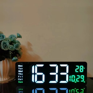 Таймер обратного отсчета кухонный таймер Настольный Декор час стеклянный свет пробуждения восход солнца будильник сублимационные стеклянные часы - Product Image 6