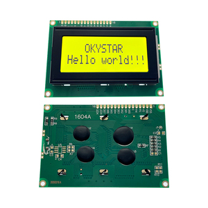 OKY4010-1 1604A 16x4 5V caratteri Display LCD modulo SPLC780 Controller giallo luce verde - Product Image 6
