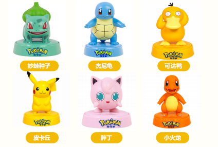 Figurines de désodorisant pour voiture Pokémon