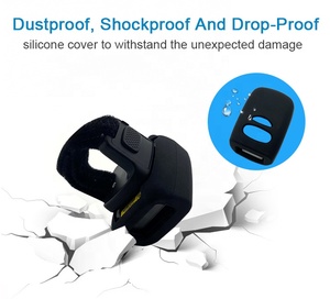 EDOO R43 New Ring Finger <strong>Scanner</strong> Mini Pocket <strong>Barcode</strong> Reader Wireless 2d Wearable Portable <strong>Barcode</strong> <strong>Scanner</strong> for Logistics Storage - Product Image 5