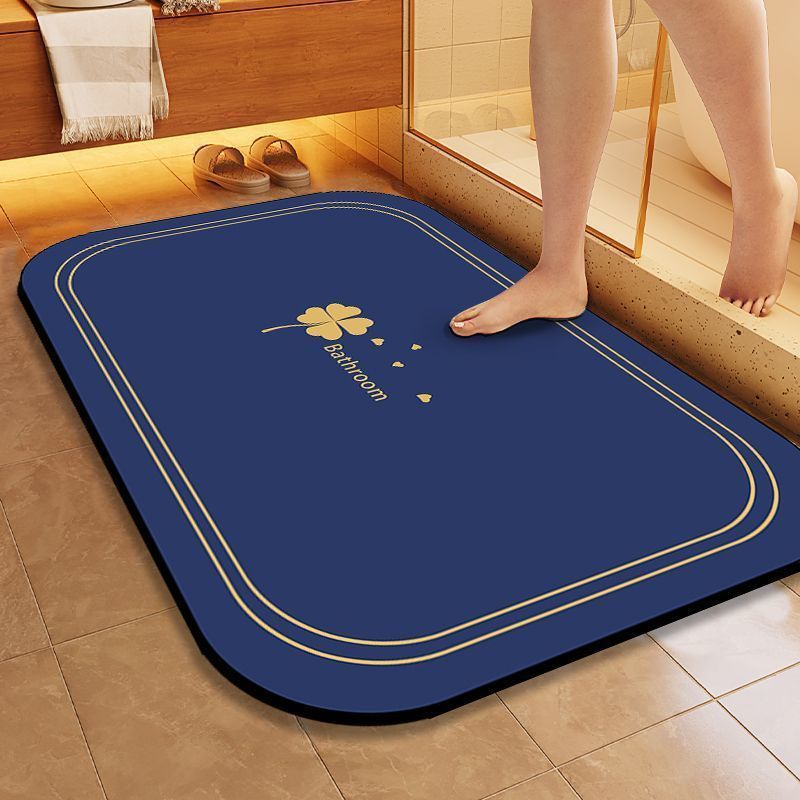 Baño azul marino