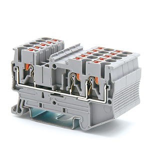 RPV2.5-TWIN Top Contact Push-in Technology Multi-<strong>connection</strong> <strong>Spring</strong> Cage Din Rail <strong>Terminal</strong> <strong>Block</strong> 2.5mm2 - Product Image 3