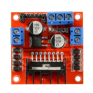 5PCS L298N Dual H Ponte DC Stepper Motor Driver del Controller Consiglio Modulo per Arduino L298N per Smart Car Robot