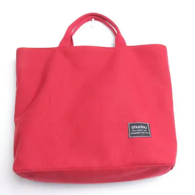 Tamanho padrão sacola de lona para mulheres em alta qualidade