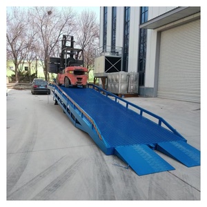 12 Tonnen Fracht logistik Lade-und Entlade plattform Mobile Hydraulische Boarding Bridge Mobile Entlade plattform - Product Image 2