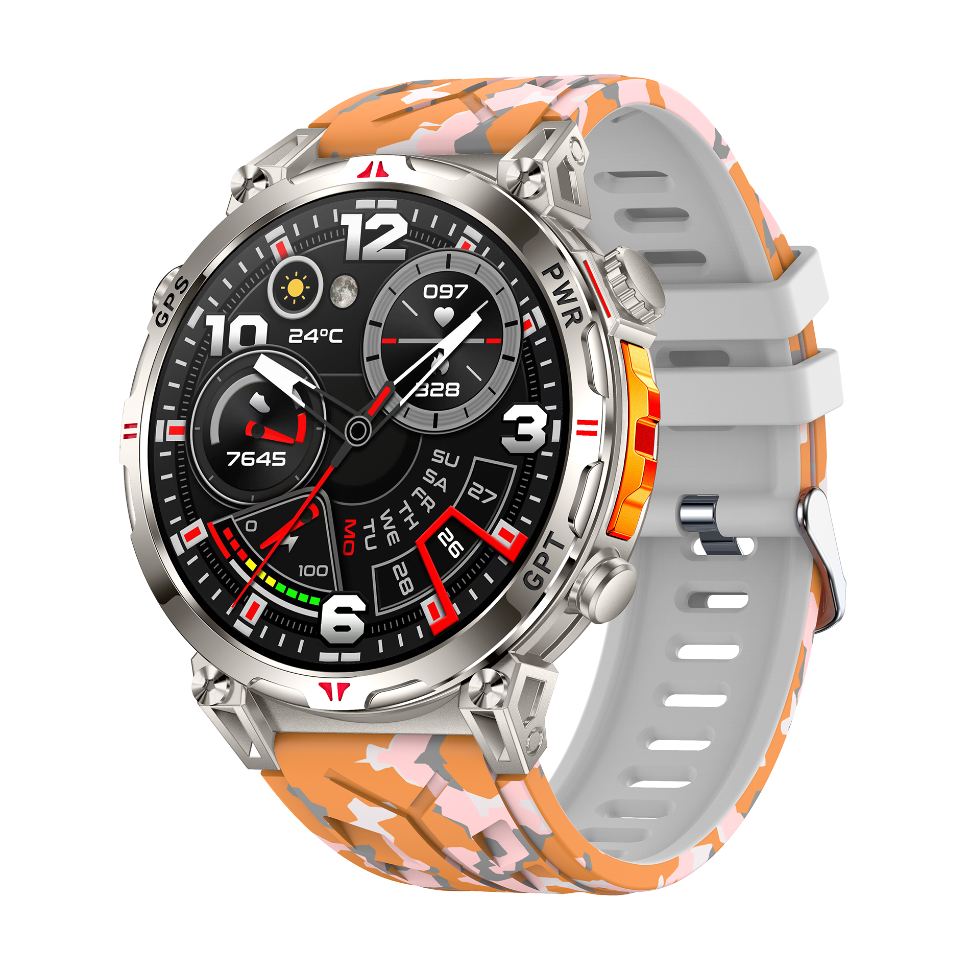 Camouflage orange