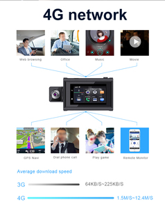 AOEDI D12 3 Inch Touch Screen ADAS Dash Cam <strong>Android</strong> 10 BT FM Transmit Dual Lens DVR With Remote Monitor Wifi - Product Image 5