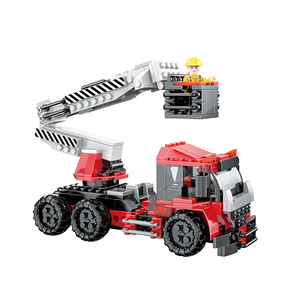 COGO教育用ビルディングブロック3in1エンジニアリング修理車両レンガ子供用おもちゃ - Product Image 2