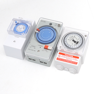 Interruttore Timer digitale di alta qualità 1NO + 1NC uscita senza Volt 16A controllo interruttore di tempo con copertura antipolvere - Product Image 1
