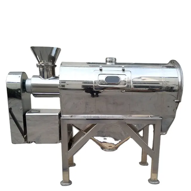Série WQ peneira centrífuga peneira fluxo de ar horizontal amplamente utilizado na farinha peneiração e remoção impureza