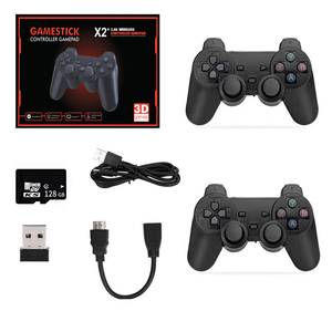 G5 giao diện điều khiển Wi-Fi <span class=keywords><strong>TV</strong></span> <span class=keywords><strong>Box</strong></span> kép hệ thống cập nhật s905l chip Retro video 60000 pre-nạp không dây Bộ điều khiển miếng đệm <span class=keywords><strong>Android</strong></span> GBC MD SFC - Product Image 1