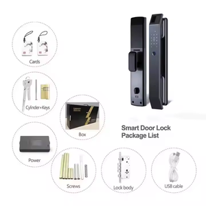 Prezzo di fabbrica Wifi Smart Lock codice Password per impronte digitali carta Tuya APP telecomando blocco stampa dito