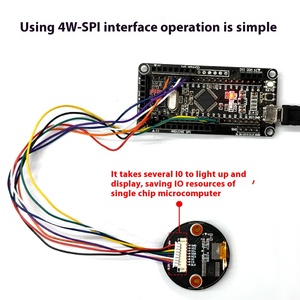 Módulo de pantalla LCD TFT de vista completa IPS de 0,96 pulgadas con interfaces RGB EDP MIPi Puerto serie SPI 240X198 Pantalla redonda a color - Product Image 5