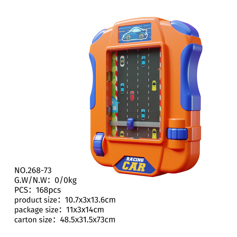 Máquina de juego de carreras 268-73 - Naranja