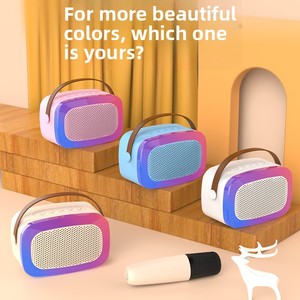 Multifunctional for <strong>Bluetooth</strong> Smart <strong>Speaker</strong> Easy-to-Carry for Indoor and Outdoor <strong>Use</strong> TF Card FM Radio USB for Karaoke Wireless - Product Image 2