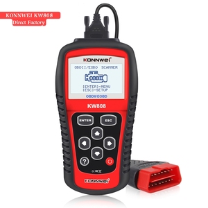 Vehicle Tools KONWEI KW808 OBD2 Diagnostic Tool Auto <strong>Code</strong> <strong>Reader</strong> OBD 2 Scanner for 12v Cars Better Than <strong>MS309</strong> - Product Image 1
