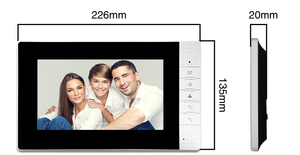 Intercomunicador de control de fábrica Timbre de video de 4 cables con función de intercomunicación 7 pulgadas con sistema de teléfono de video de puerta impermeable - Product Image 4