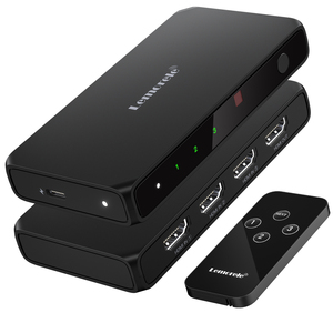 G99 3 en 1 Salida 4K Interruptor HDMI con botón y control remoto IR - Product Image 1