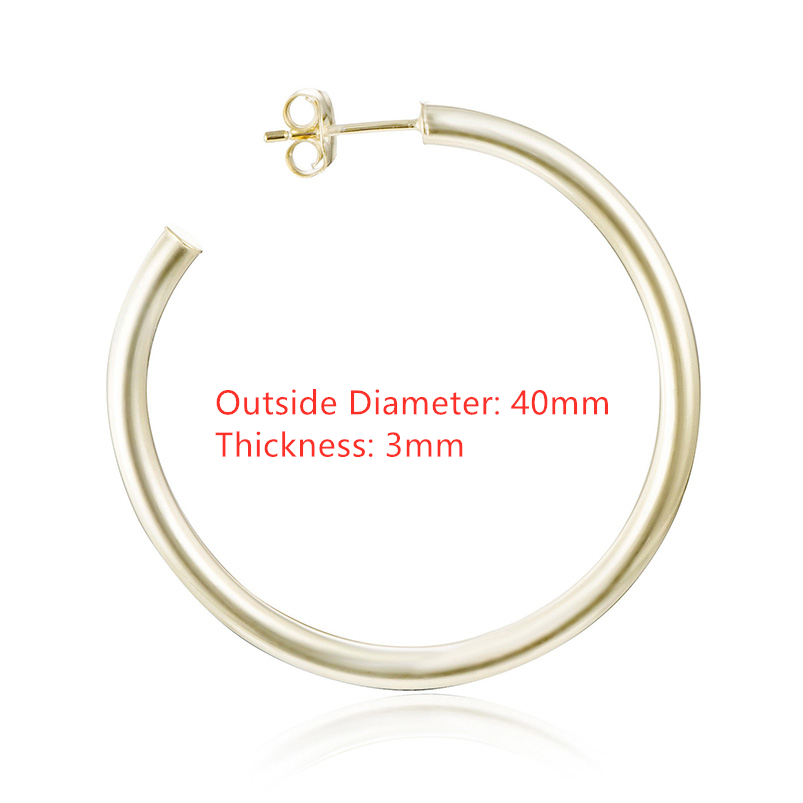 เส้นผ่าศูนย์กลาง40มม. 14K ทอง