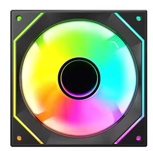 Ventilador de caja de PC RGB de 120mm de nuevo diseño, ventilador de disipador de calor Super silencioso de 120MM ARGB para CPU, accesorio de caja de computadora colorido - Product Image 2