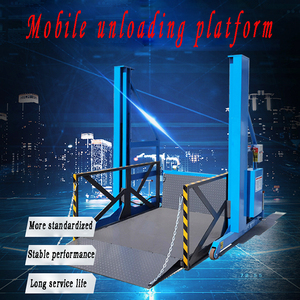 Plataforma elevadora de muelle de carga y descarga portátil móvil Mesas elevadoras de 2 toneladas y 3 toneladas, plataforma de descarga de contenedores hidráulicos - Product Image 3