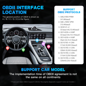 Per XTOOL AD20PRO più recente per la versione Bluetooth sistema completo strumento diagnostico analizzatore motore per iPhone & Android - Product Image 3