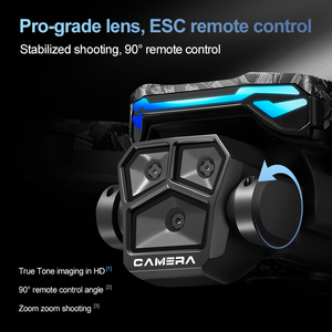 Çift kamera ile D13 Drone büyük boy Drone ile 5G WiFi FPV 8K Gps çift HD kamera optik akış konumlandırma dört pervaneli robot helikopter Drone - Product Image 2