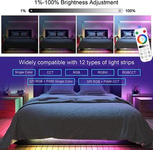 LED-контроллер SP630E все в одном, 5CH PWM SPI Pixels, световая полоса RGBW RGB CCT, музыкальный контроллер - Product Image 6