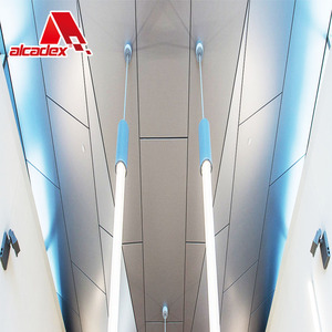 Design personalizzato parete interna acp foglio di alluminio pannelli di rivestimento facciata in plastica composita