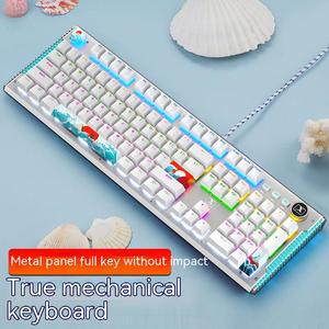 XINMENG K968 Waterproof 104-<strong>key</strong> <strong>Computer</strong> <strong>Keyboard</strong> USB Interface High Quality Backlit Wired Gaming <strong>Keyboard</strong> - Product Image 2