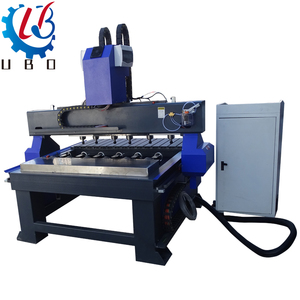 UBO 1325 Multi cabeza 6 husillos Cnc Router madera tallado 4 ejes 6 cabezas madera Router 3D madera Craving Machine - Product Image 4