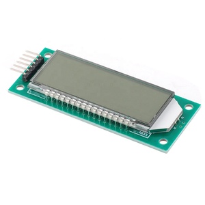 DIYmalls 2,4 "Zoll LCD-Bildschirm modul 6-stelliges 7-Segment mit Hintergrund beleuchtung HT1621 3-Draht SPI DC4.7-5.2V für Arduino