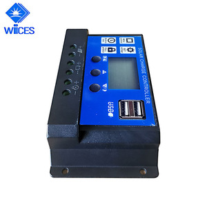 12V /24V/10A Controlador Solar manual PWM controlador de carga solar controlador del sistema solar - Product Image 4