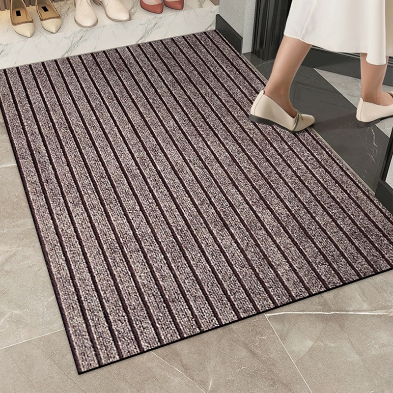 Vertical stripes - brown
