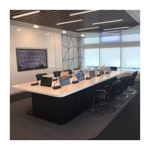 Hidden Desk Audio Conference <strong>System</strong> for Presentations Video Monitor Lift <strong>Function</strong> for <strong>Computer</strong> Equipment in Conferences - Product Image 1