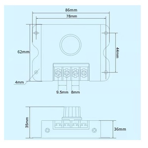 DC5V/12V/24V 2 Channelx30A PWM контроллер затемнения для светодиода двойной цветовой температуры c регулировка цвета и яркости Диммер - Product Image 3