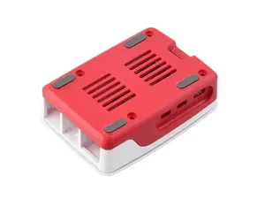 EParthub-Funda oficial para Raspberry Pi 5, ventilador PWM con PIN GPIO, color rojo/blanco - Product Image 4