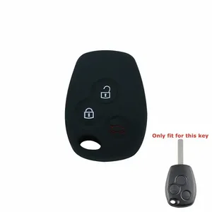 Renault için silikon araba anahtarı kapağı kılıf koruyucu kabuk cilt tutucu Kadjar Alaskan Sandero için Captur arkarkana Twingo Duster - Product Image 4